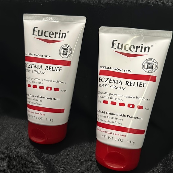 Eucerin Skincare Eucerin Eczema Relief Body Cream Set 2 5oz Poshmark